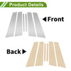 BMW 1-Series 6 Pcs Door Pillar Window Trim (2017 - 2021)