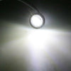 Car Truck Trailer DC 12V 4x White Round LED Bullet Button Side Marker Lights