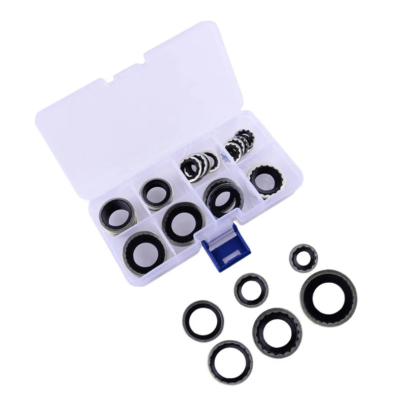 A / C Air Conditioning System Expansion Valve - Universal 30 x Sealing Gaskets