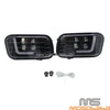 Dodge Ram 1500 2500 3500 LED Fog Driving Lights & White DRL Lamp (09-14)