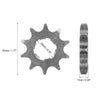 Motorcycle Dirt Bike Front Engine Titanium Tone Chain Sprocket
