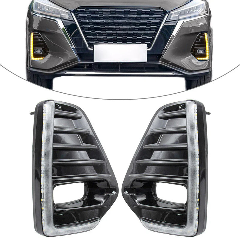 Nissan Kicks LED Daytime Running Lights w/ Turn Signal (2021)