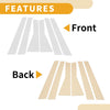 Subaru Forester 6 Pcs Chrome Silver Door Pillar Trim (2019-2023)