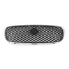 Jaguar XF XFR Matte Silver Upper Grill Mesh (2016-2020)