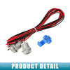 Ford (F-150, F-250, F-350) 2 x White Red LED Door Light Reflector