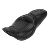 Harley Electra Glide Black Driver Passenger Seat & Backrest (2009-2023)