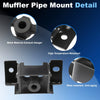 Nissan Rogue Exhaust Pipe Mount Insulator Hanger (2008-2021)