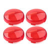Harley Touring Softail Dyna 4 x Turn Signal Lens Light Covers