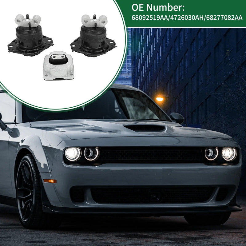 Dodge Challenger Engine Motor Mount Set (2015-2023)