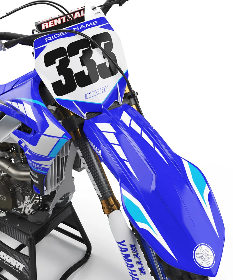 Yamaha WRF 450 (2005-2006) TORNADO Style Custom Graphics Decal Kit