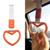 Train Bus - Orange JDM Tsurikawa Heart Ring Handle Strap