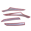 Mitsubishi Outlander 4 x Car Rear Tail Light Trim Covers (2016-2018)