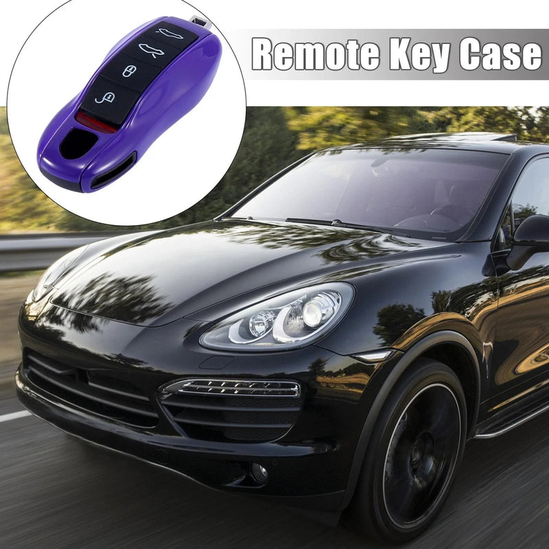 Porsche Cayenne Panamera Purple Car Remote Key Cover Fob Case Shell