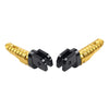 Ducati Monster 1100 2009-2013, 821, 1200 2014-2020 Gold Front Footrests Pegs