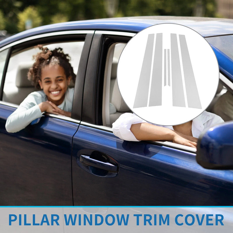 Toyota Camry 6 Pcs Door Pillar Window Trim (2002–2006)
