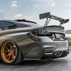 Tesla Model 3 (2017-2024) 1 x Carbon Fiber Set Rear Spoiler Lip