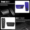 Dodge Charger Blue Brake Gas Accelerator Pedal Cover Set (2009-2019)
