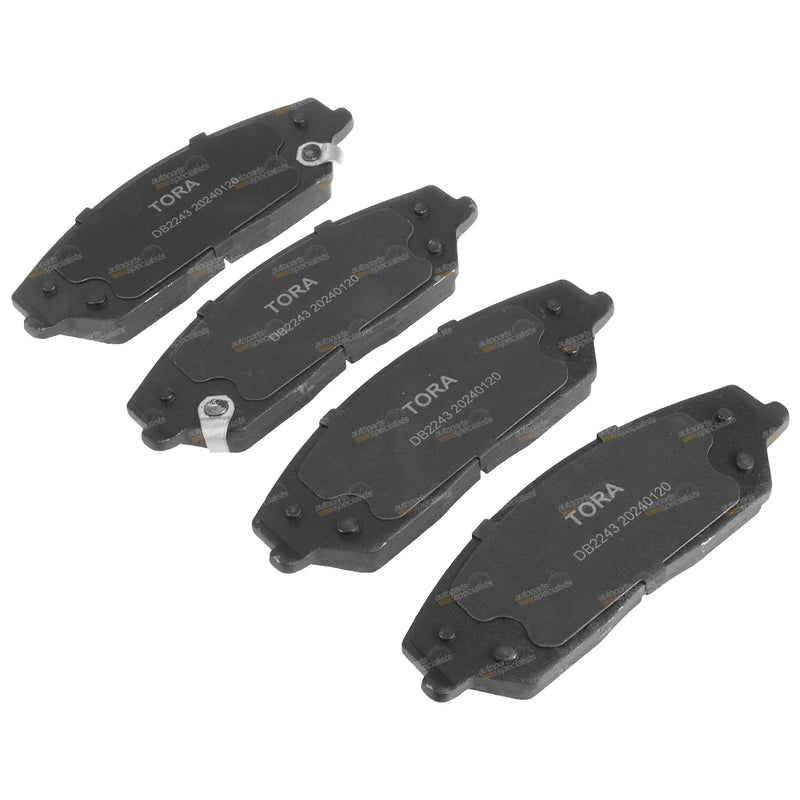 Toyota Camry 2 x Front Disc Brake Rotors & Pads (2006–2017)