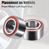 Honda Civic SI (2006-2011) with ABS Brakes 2 x Front Wheel Bearings