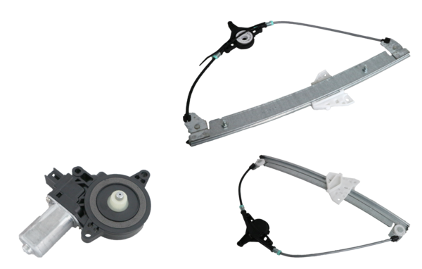 Window Regulator Right Hand Side Front FOR Mazda 2 DE