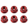 Ducati Streetfighter Panigale V4 Red M10 x 1.0 Rear Sprocket Nuts (2018-2023)