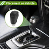 Honda Civic Pebbled Black Faux Leather Gear Shift Knob Cover (2016-2021)