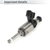 LEXUS GS350 (2016-2019) Black Silver Tone Fuel Injector 1 Pc