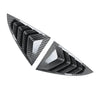 Tesla Model Y Carbon Fiber Rear Window Louver Cover Trim (2020-2023)
