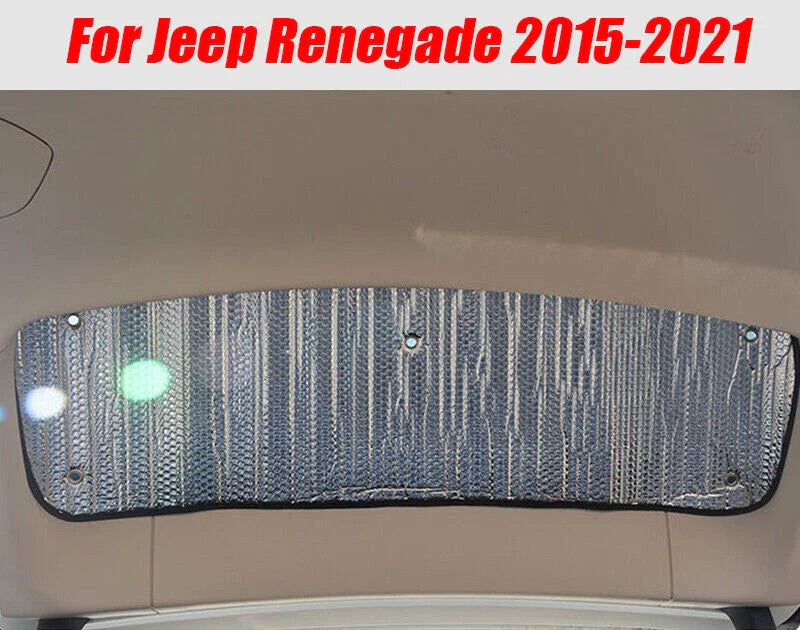 Jeep Renegade Rear Windshield Privacy Sunshade Cover (2015–2021)