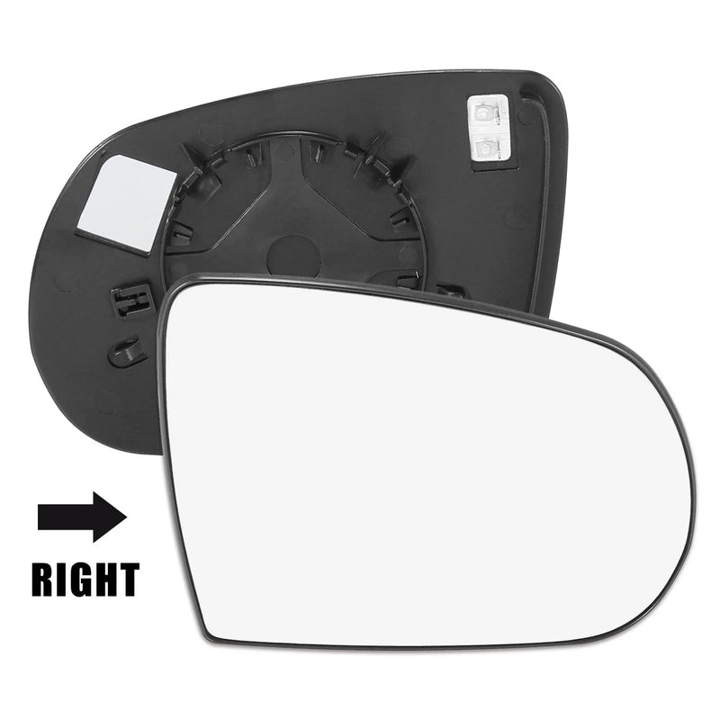 Jeep Cherokee Heated Passenger Side Mirror Glass w/ Backing (2014-2019)