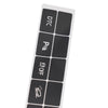BMW X5 DASH Button Stickers (2006–2013)