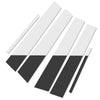Toyota Corolla 6 x Chrome Pillar Post Door Trim Covers (2009-2013)