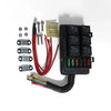 Car Truck Boat 6 Way 12V Waterproof Fuse & Relay Box w/ Pre-Wires