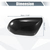 Toyota Prius Prime Pair Mirror Cover Overlay CF Pattern (2017–2023)