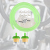 CRF50 70 90 ATV Green 1x Motorcycle Fuel Line Clamps with 2 Fuel Filter