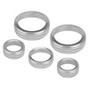 Ford Maverick 5 x Silver Air Condition Audio Switch Knob Trim Rings