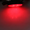 Motorcycle Scooter 2 x Red LED Round Reflector Tail Brake Turn Signal Light
