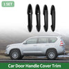 Honda Fit Jazz (2014-2018) Black Smart Car Door Handle Cover Trim