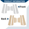 Honda HR-V (2016-2021) Silver Tone 8 Pcs Door Pillar Window Trim