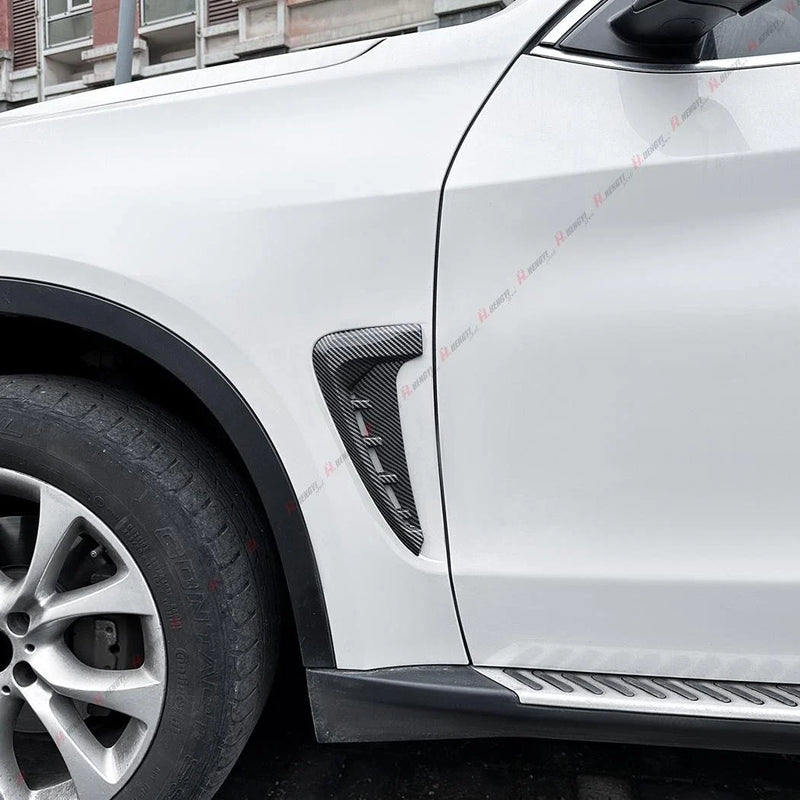 BMW X5 Carbon Style Side Air Fender Vent Cover (2014–2018)