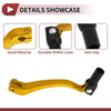 Kayo T6 Gold Tone Black Shifter Lever Folding Gear