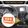 Jeep Wrangler JK JKU AC Switch Button Control Cover Trim (2007-2018)