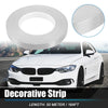 Car Motorcycle 0.6" Width 164ft Decorative Strips Waterproof Silver Tone