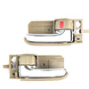 Interior Door Handle Cream Pair Fits Toyota Corolla Altis CE120 SED 2001-07 D06