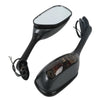 Suzuki GSXR600 GSXR750 Clear/Smoke Turn Signal Rearview Mirrors (2006-2025)
