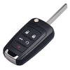 Chevrolet Malibu Switchblade Flip FOB Key Cover 5 Buttons Remote Shell Fit