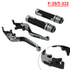 Daytona 675 CNC Titanium Extendable Brake Clutch Levers & Grips (2006-2018)