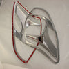 Toyota RAV4 2 x ABS Chrome Rear Light Lamp Tail Frame Cover Trim (2006-2008)