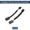 Harley Sportster 883 XLH883 Headlight / 12cm / Wiring Harness Assembly