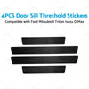 Ford Ranger Wildtrak 4PCS Door Sill Threshold Stickers (2012-2023)